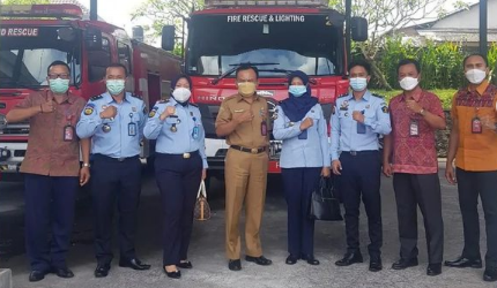 Kunjungan Kalapas Perempuan Ke Damkar Badung